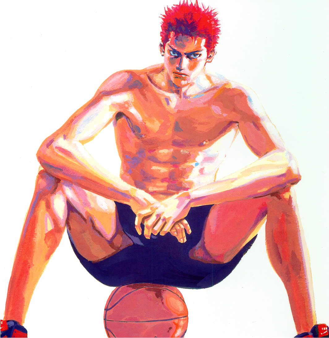 Otaku Gallery  / Art Books / Slam Dunk - Illustration Book / 119.jpg